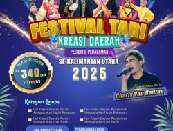 KTT bakal gelar Festival Tari Kreasi Daerah Pesisir dan Pedalaman pada 21 hingga 28 November mendatang