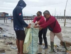 HUT ke 18 Gerindra : Aksi Nyata di Pantai Amal, dari bersih sampah hingga wacana Mesin Pencacah