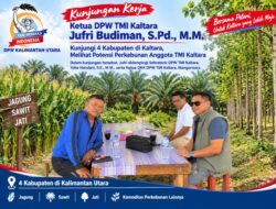 Turun ke Lahan di Empat Kabupaten, TMI Kaltara Komitmen Kawal Produktivitas Petani